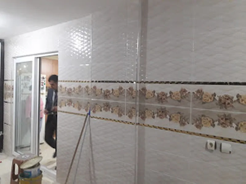 mutfak duvar fayans dekorlu döşeme